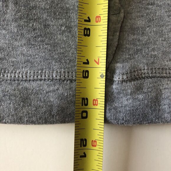 Aeropostale Aero Sport Fleece Crop Hoodie Kangaroo Pocket Drawstring Waist Large - Picture 7 of 13